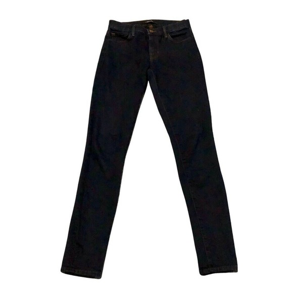 J Brand Denim - J Brand Jeans 27 Skinny Leg Ink Dark Blue Low Rise 28 Inseam Women's